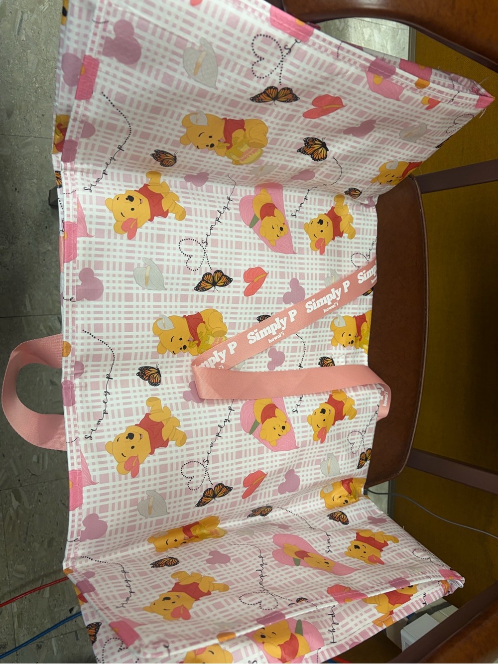 Simply P Hawai’i Pooh Zippered Bulky Bag